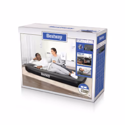 Bestway Matelas gonflable Tritech 2 places avec pompe électrique sans fil intégrée 2,03 m x 1,52 m x 30 cm - Vue supplémentaire 31