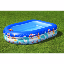 Bestway Piscine familiale gonflable Sea Captain avec parasol UV Careful - Vue supplémentaire 19