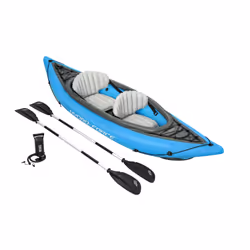 Bestway Hydro-Force Kit kayak gonflable Cove Champion 2 personnes 3,31 m