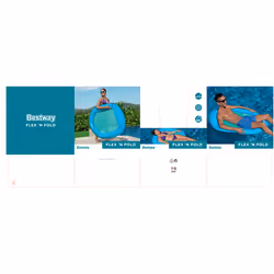 Bestway Fauteuil flottant de piscine Flex ‘n Fold - Vue supplémentaire 28