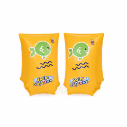 Bestway Swim Safe ABC Brassards gonflables WonderSplash, Vert, Jaune, Brassards de nage, Junior, unisexe, 5 an(s), L/XL