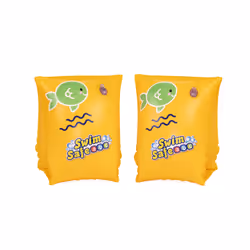 Bestway Swim Safe ABC Brassards gonflables WonderSplash S/M, Vert, Jaune, Brassards de nage, Enfant, unisexe, 3 an(s), S/M