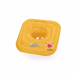 Bestway Swim Safe ABC WonderSplash Bouée culotte carrée pour bébé 3 anneaux 76 x 76 cm, Siège de natation, Garçon/Fille, Roug ...