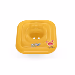 Bestway Swim Safe ABC WonderSplash Bouée culotte carrée pour bébé 3 anneaux 76 x 76 cm