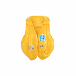 Bestway Gilet de natation gonflable pour enfants ABC WonderSplash Swim Safe