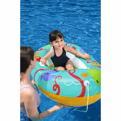 Bestway Bateau gonflable pour bébé Happy Crustacean 1,19 m - Vue supplémentaire 13