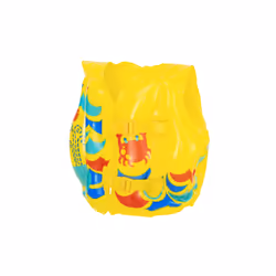 Bestway Gilet de natation gonflable BermudaBay pour enfant, Gilet de sauvetage, Garçon/Fille, Bleu, Vert, Rouge, Jaune