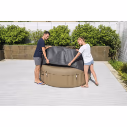 Bestway Lay-Z-Spa Housse thermique ronde EnergySense 1,96 m x 71 cm - Vue supplémentaire 8
