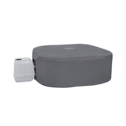 Bestway Lay-Z-Spa Housse thermique carrée EnergySense 1,80 m x 1,80 m x 71 cm
