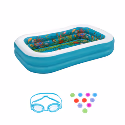 Bestway Piscine de jeu gonflable 3 D Undersea Adventure 2,62 m x 1,75 m x 51 cm - Vue supplémentaire 4