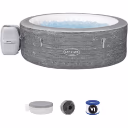 Bestway Lay-Z-Spa Spa gonflable Budapest AirJet avec housse Energy-Efficient pour 4 à 6 personnes, 908 L, 6 personne(s), Rond ...