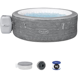 Bestway Lay-Z-Spa Spa gonflable Budapest AirJet avec housse Energy-Efficient pour 4 à 6 personnes