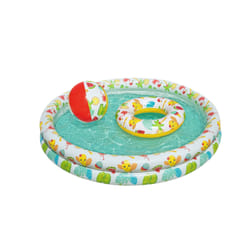 Bestway Kit piscine gonflable avec ballon de plage et bouée