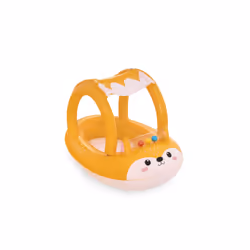 Bestway Bateau pneumatique pour bébé Friendly Fox avec parasol