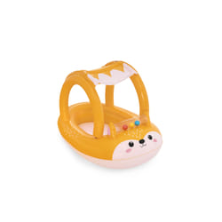 Bestway Bateau pneumatique pour bébé Friendly Fox avec parasol