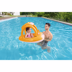Bestway Bateau pneumatique pour bébé Friendly Fox avec parasol - Vue supplémentaire 17