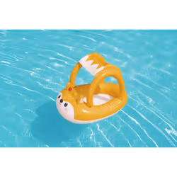 Bestway Bateau pneumatique pour bébé Friendly Fox avec parasol - Vue supplémentaire 9