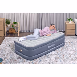 Bestway Matelas gonflable Tritech 1 place avec pompe électrique intégrée et revêtement antimicrobien 1,91 m x 97 cm x 51 cm - Vue supplémentaire 15