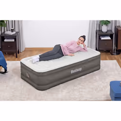 Bestway Matelas gonflable 1 place Fortech avec pompe électrique intégrée et revêtement antimicrobien 191 x 97 x 46 cm - Vue supplémentaire 25