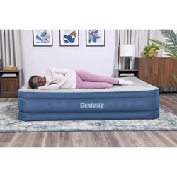 Bestway Matelas gonflable Fortech Snugable Top 2 places avec pompe électrique intégrée et revêtement antimicrobien 2,03 m x 1,52 m x 46 cm - Vue supplémentaire 18