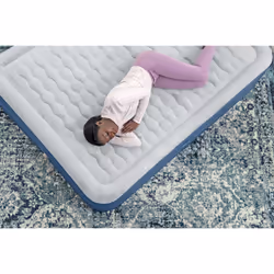 Bestway Matelas gonflable Fortech Snugable Top 2 places avec pompe électrique intégrée et revêtement antimicrobien 2,03 m x 1,52 m x 46 cm - Vue supplémentaire 20