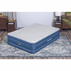 Bestway Matelas gonflable Fortech Snugable Top 2 places avec pompe électrique intégrée et revêtement antimicrobien 2,03 m x 1,52 m x 46 cm - Vue supplémentaire 4