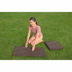 Bestway Flowclear Protecteur de sol de piscine décoratif 50 cm x 50 cm - Vue supplémentaire 12