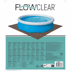 Bestway Flowclear Protecteur de sol de piscine décoratif 50 cm x 50 cm - Vue supplémentaire 16