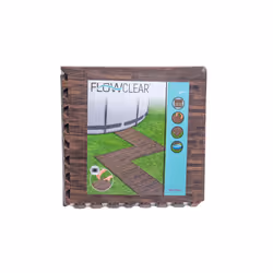 Bestway Flowclear Protecteur de sol de piscine décoratif 50 cm x 50 cm - Vue supplémentaire 17