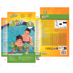 Bestway Swim Safe ABC Brassards gonflables tissu AquaStar M/L - Vue supplémentaire 26