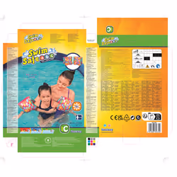 Bestway Swim Safe ABC Brassards gonflables tissu AquaStar M/L - Vue supplémentaire 28