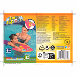 Bestway Swim Safe ABC AquaStar Planche de natation enfants revêtement tissu - Vue supplémentaire 27