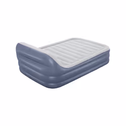 Bestway Lit gonflable matelas 2 places Tritech SleekFlow avec tête de lit et pompe électrique intégrée et revêtement antimicrobien 2,26 m x 1,52 m x 84 cm - Vue supplémentaire 10