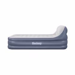 Bestway Lit gonflable matelas 2 places Tritech SleekFlow avec tête de lit et pompe électrique intégrée et revêtement antimicrobien 2,26 m x 1,52 m x 84 cm - Vue supplémentaire 16