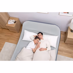 Bestway Lit gonflable matelas 2 places Tritech SleekFlow avec tête de lit et pompe électrique intégrée et revêtement antimicrobien 2,26 m x 1,52 m x 84 cm - Vue supplémentaire 23