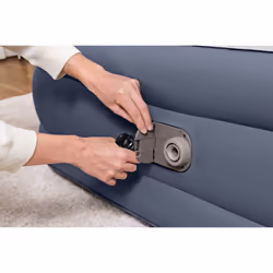 Bestway Lit gonflable matelas 2 places Tritech SleekFlow avec tête de lit et pompe électrique intégrée et revêtement antimicrobien 2,26 m x 1,52 m x 84 cm - Vue supplémentaire 6