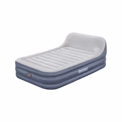 Bestway Lit gonflable matelas 2 places Tritech SleekFlow avec tête de lit et pompe électrique intégrée et revêtement antimicrobien 2,26 m x 1,52 m x 84 cm - Vue supplémentaire 8