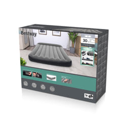 Bestway Matelas gonflable Tritech 2 places avec pompe électrique intégrée 1,91 m x 1,37 m x 30 cm