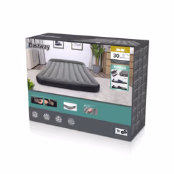 Bestway Matelas gonflable Tritech 2 places avec pompe électrique intégrée 2