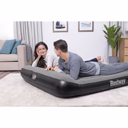 Bestway Matelas gonflable Tritech 2 places avec pompe électrique intégrée 2,03 m x 1,52 m x 30 cm - Vue supplémentaire 17
