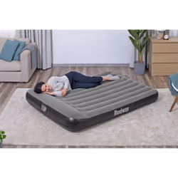 Bestway Matelas gonflable Tritech 2 places avec pompe électrique intégrée 2,03 m x 1,52 m x 30 cm - Vue supplémentaire 18