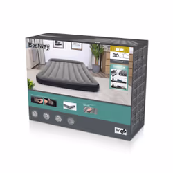 Bestway Matelas gonflable Tritech 2 places avec pompe électrique intégrée 2,03 m x 1,52 m x 30 cm - Vue supplémentaire 26
