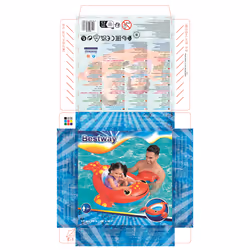 Bestway Bateau pneumatique pou bébé Splash Buddy - Vue supplémentaire 36
