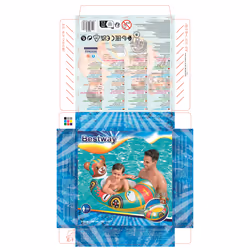 Bestway Bateau pneumatique pou bébé Splash Buddy - Vue supplémentaire 38