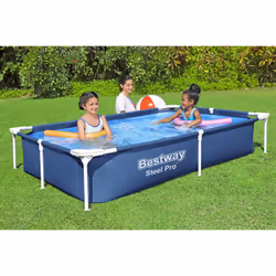 Bestway Steel Pro © Piscine hors sol rectangulaire 2,21 m x 1,50 m x 43 cm - Vue supplémentaire 8