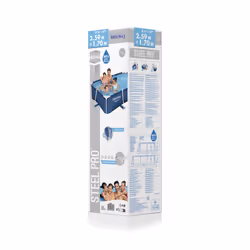 Bestway © Steel Pro Piscine hors sol rectangulaire 2,59 m x 1,70 m x 61 cm - Vue supplémentaire 14