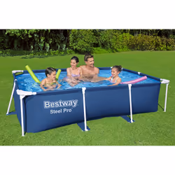 Bestway © Steel Pro Piscine hors sol rectangulaire 2,59 m x 1,70 m x 61 cm - Vue supplémentaire 9