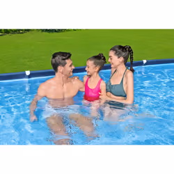 Bestway Steel Pro © Piscine hors sol rectangulaire 4,00 m x 2,11 m x 81 cm - Vue supplémentaire 12