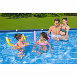 Bestway Steel Pro © Piscine hors sol rectangulaire 4,00 m x 2,11 m x 81 cm - Vue supplémentaire 7
