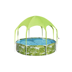 Bestway Piscine hors sol ronde Splash-in-Shade avec parasol UV Careful